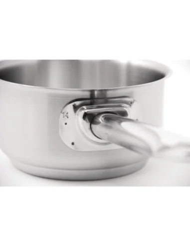 Casserole en acier inoxydable Vogue 8L