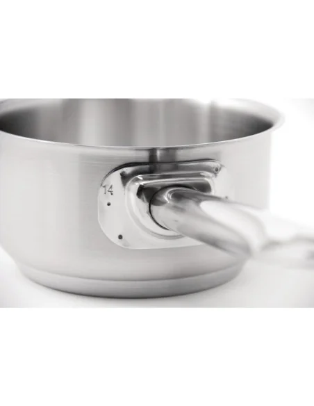 Casserole en acier inoxydable Vogue 8L