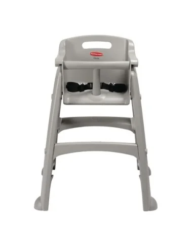 Chaise haute empilable platine Rubbermaid