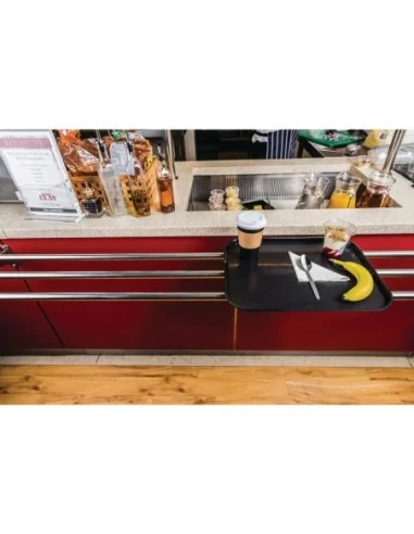 Plateau self-service Olympia Kristallon 305 x 415mm noir