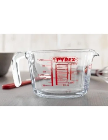 Mesure en verre graduée Pyrex 1L