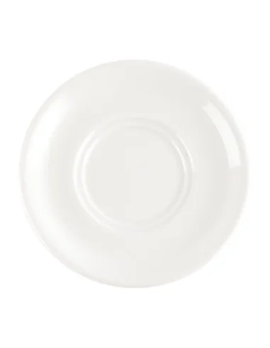 Soucoupes Maple Churchill Whiteware 150mm (lot de 24)