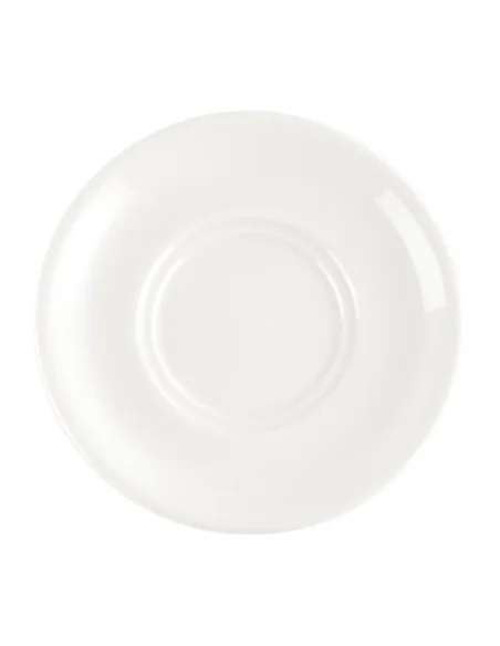 Soucoupes Maple Churchill Whiteware 150mm (lot de 24)