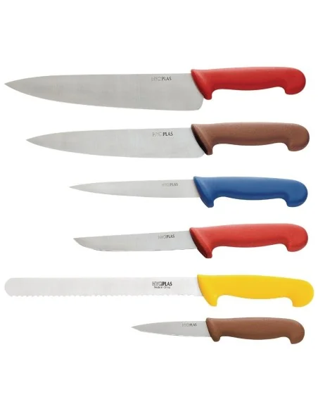 Ensemble de couteaux code couleur Hygiplas