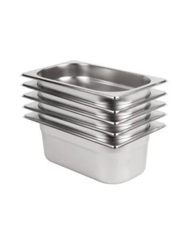Lot de 5 bacs GN1/4 Vogue