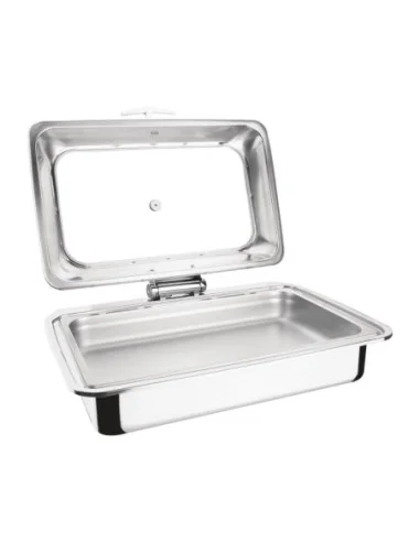 Ensemble chafing dish induction Olympia GN 1/1 avec support 