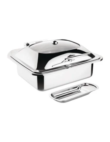 Ensemble chafing dish induction Olympia GN 1/2 avec support 