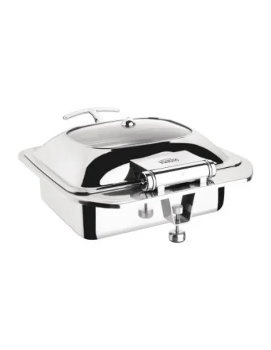 Ensemble chafing dish induction Olympia GN 1/2 avec support 