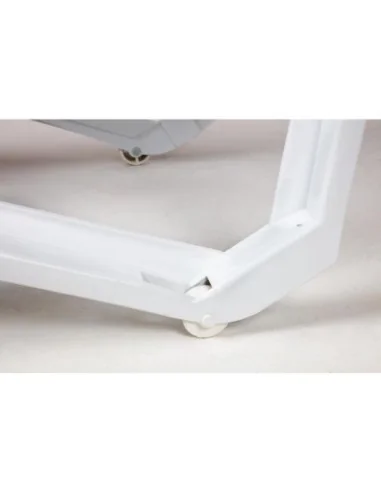 Chaises longues en polypropylène blanches Resol (lot de 4)