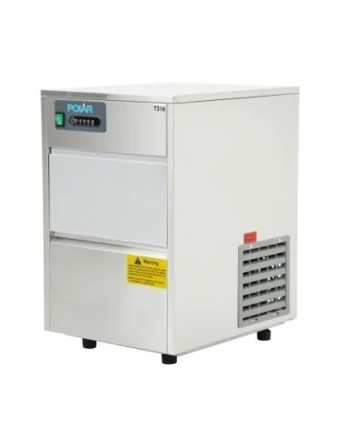 Machine à glaçons dessous de comptoir 20kg Polar Série G