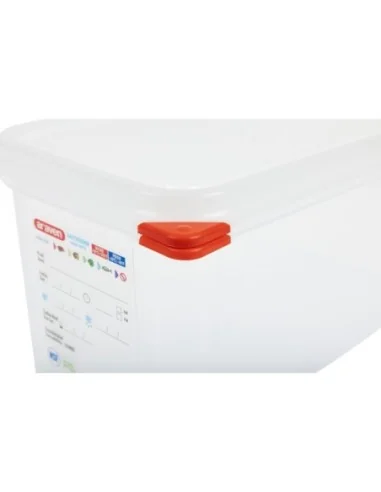 Boîtes alimentaires en polypropylène GN 1/4  Araven 4,3L (lot de 4)