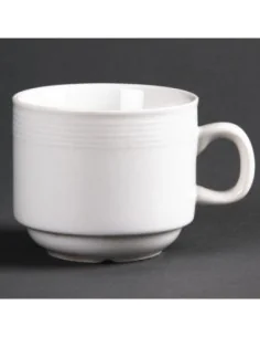 Tasse à thé empilable Linear 20cl Olympia (Lot de 12)