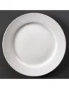 Assiettes à bord large Olympia Linear 250mm (Lot de 12)