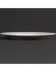 Assiettes à bord large Olympia Linear 250mm (Lot de 12) 2