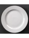 Assiettes à bord large Olympia Linear 310mm (Lot de 6)