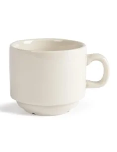 Tasse à thé empilable Ivory Olympia 206ml (Lot de 12) 2