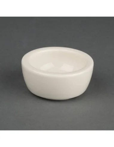 Pot à beurre Ivory Olympia (Lot de 12)