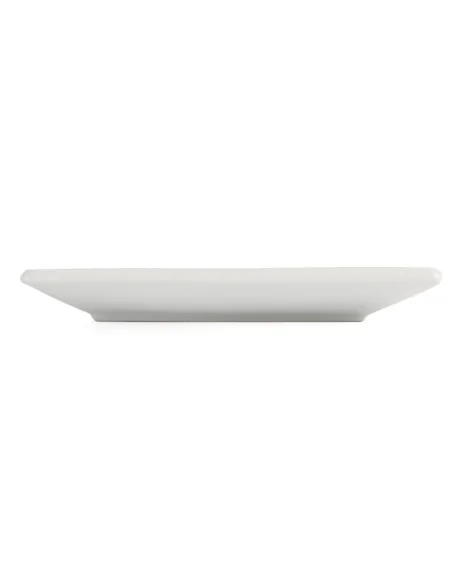 Assiettes carrées blanches Olympia Whiteware 180mm (lot de 12)