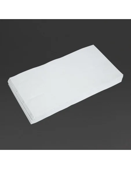 Surnappes blanches en papier Tork (lot de 25)