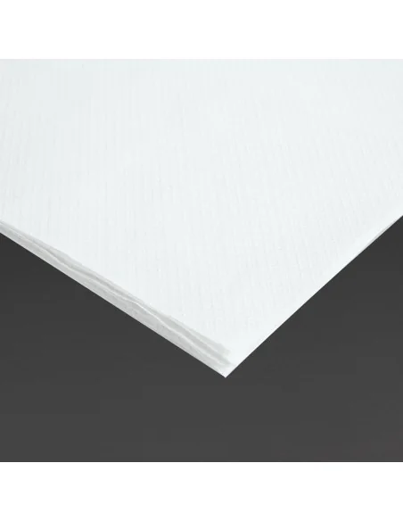 Surnappes blanches en papier Tork (lot de 25)