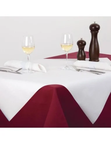 Surnappes blanches en papier Tork (lot de 25)