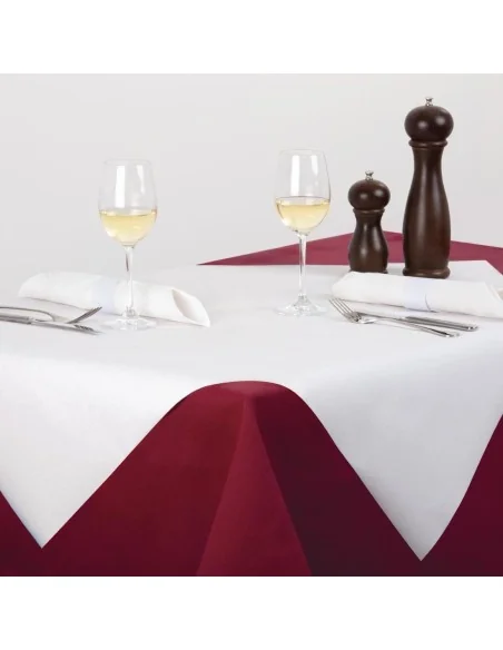 Surnappes blanches en papier Tork (lot de 25)