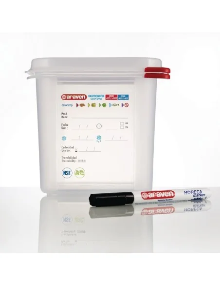 Marqueur pour boîte alimentaire Araven