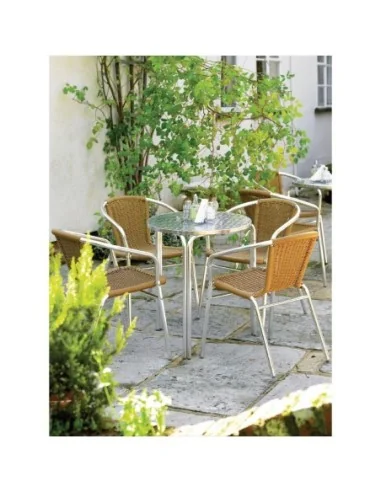 Table bistro ronde empilable Bolero 600mm