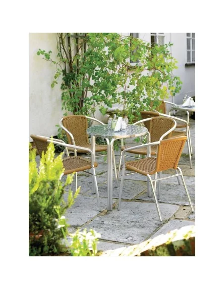 Table bistro ronde empilable Bolero 600mm