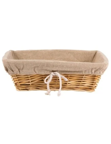 Panier en osier Olympia rectangulaire