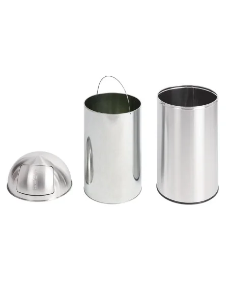 Poubelle à couvercle battant Bolero 40L