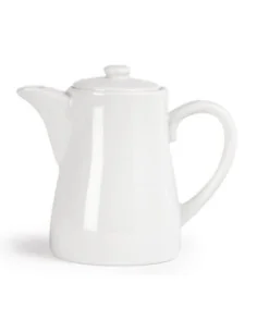 Cafetière Olympia Whiteware 310ml (Lot de 4) 2