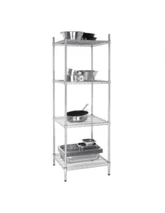 Tour de rangement métallique 4 niveaux Vogue 2