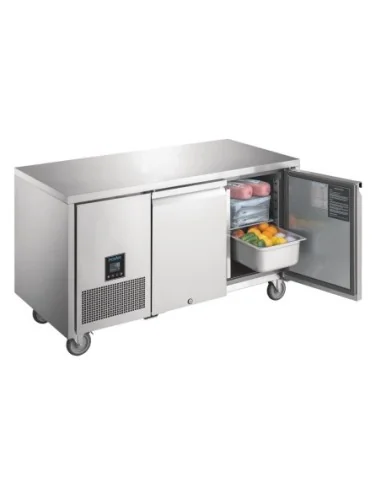 Table réfrigérée négative 2 portes Polar Serie U Premium 267L
