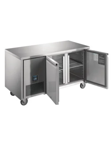Table réfrigérée négative 2 portes Polar Serie U Premium 267L