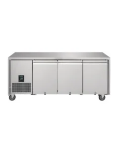 Table réfrigérée négative 3 portes Polar Serie U Premium 420L 2