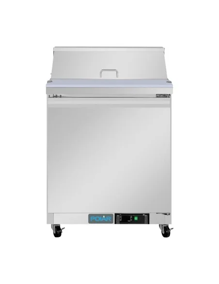 Comptoir de préparation réfrigéré positif 1 porte Polar Série U 154L