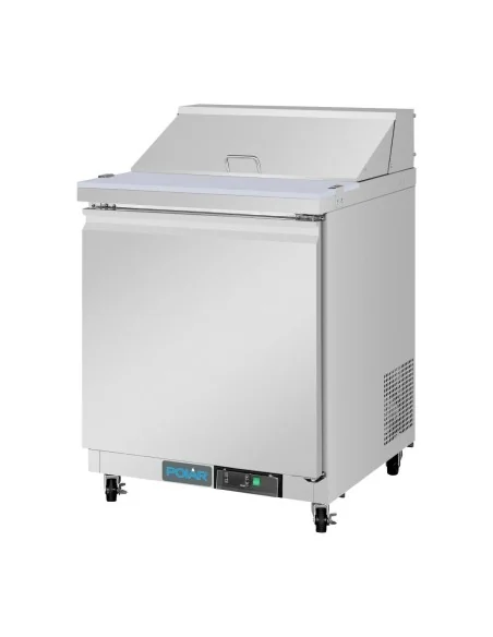 Comptoir de préparation réfrigéré positif 1 porte Polar Série U 154L