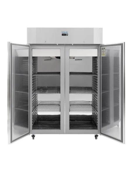 Armoire réfrigérée positive deux portes économe en énergie Polar Série U 1 400L