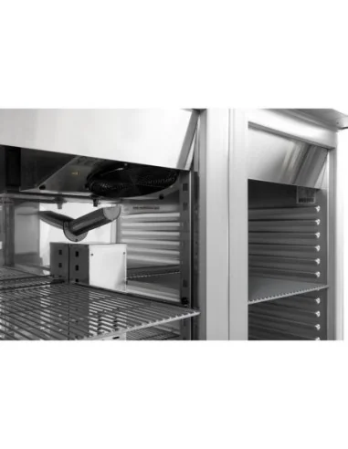 Armoire réfrigérée positive deux portes économe en énergie Polar Série U 1 400L