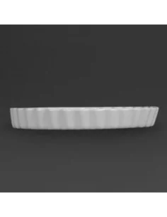 Plats à tarte blancs Olympia 297mm (Lot de 6) 2