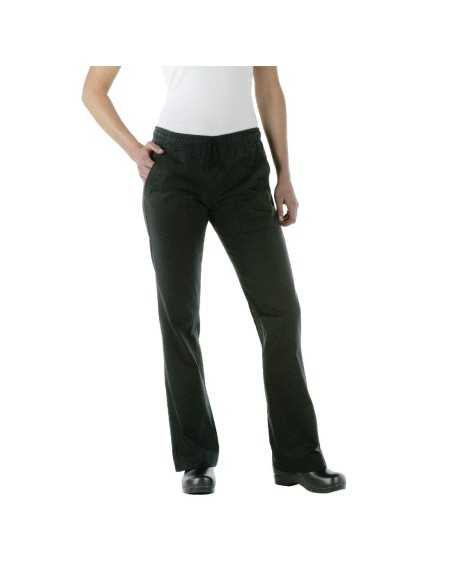 Pantalon de cuisine femme Chef Works Executive noir S