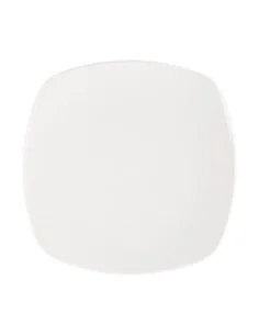 Assiettes blanches Churchill Plain Whiteware X squared 252mm (lot de 12) 