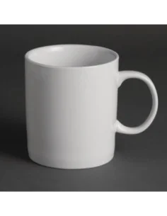Grand mug blanc Olympia 483ml (Lot de 12)