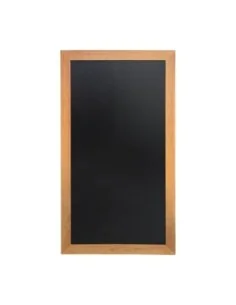 Ardoise murale longue Securit finition teck 1000 x 560mm