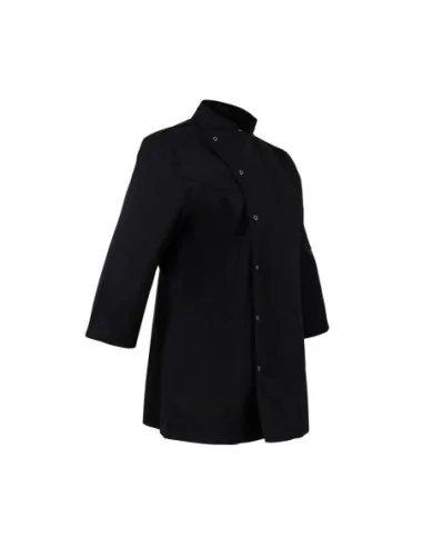 Veste de cuisinier femme ajustée Whites noire taille S