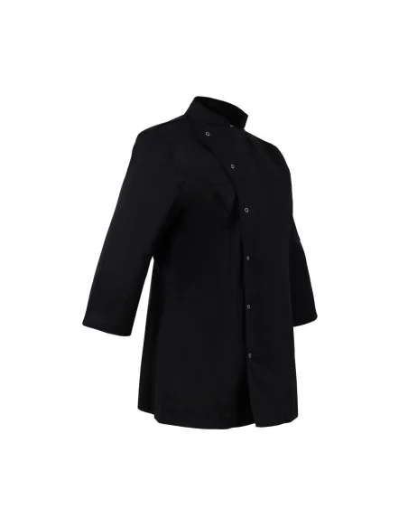 Veste de cuisinier femme ajustée Whites noire taille S