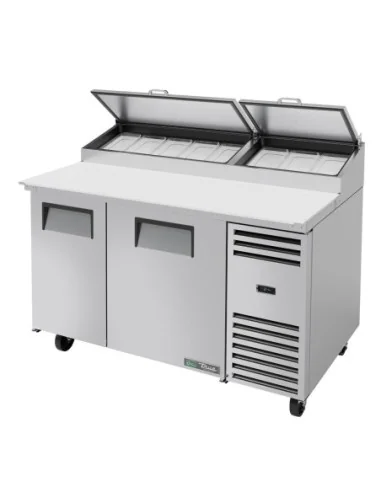 Comptoir à pizza 2 portes True 8xGN 1/3 TPP-60