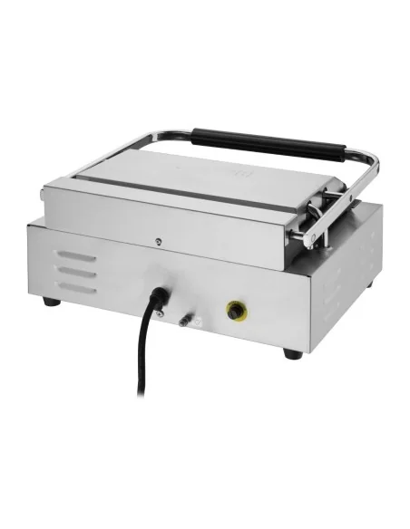 Grand gril de contact simple Bistro Buffalo lisse/lisse