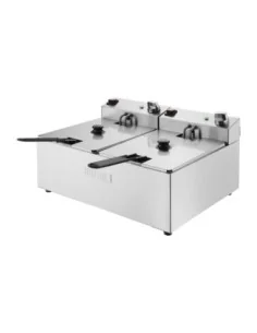 Friteuse double Buffalo - 2x5L 2x2,8kW